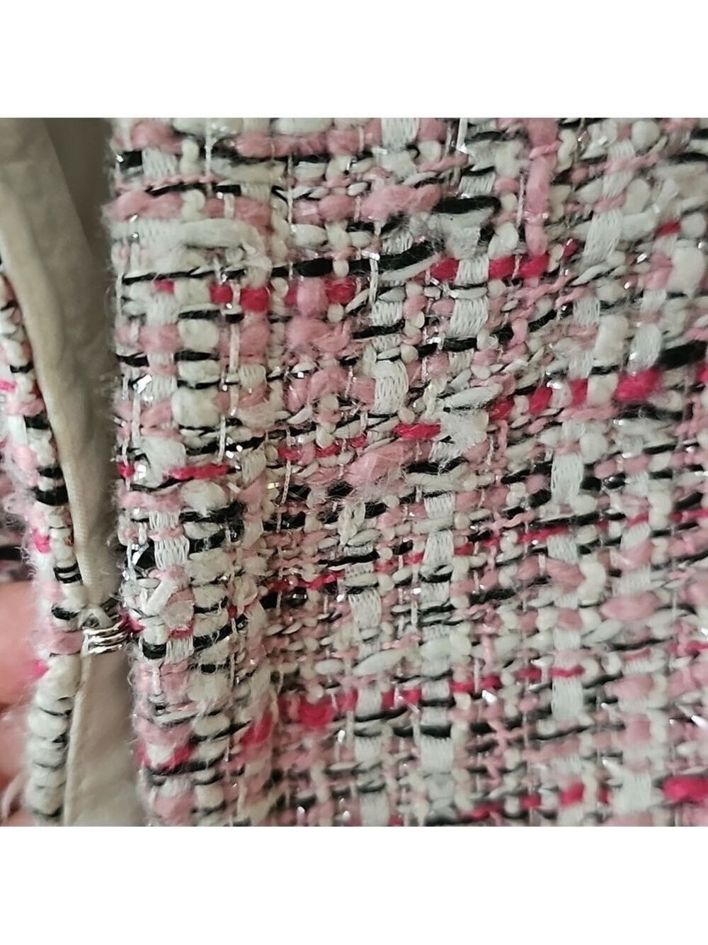 WHBM Tweed Crop Jacket - Picture 8 of 14